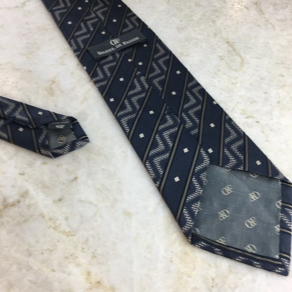 DANIEL DE FASSON SILK TIE - Picture 8 of 14